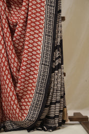 Maroon HBP Modal Silk Saree - SRMMSS588