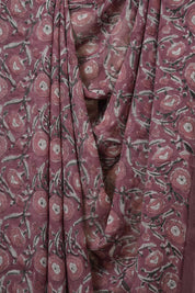 Dusty Pink HBP Georgette Saree - SRDPHGS43