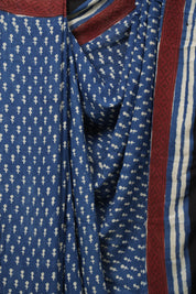Blue HBP Modal Silk Saree - SRBSMS696