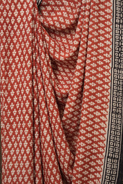 Maroon HBP Modal Silk Saree - SRMMSS588