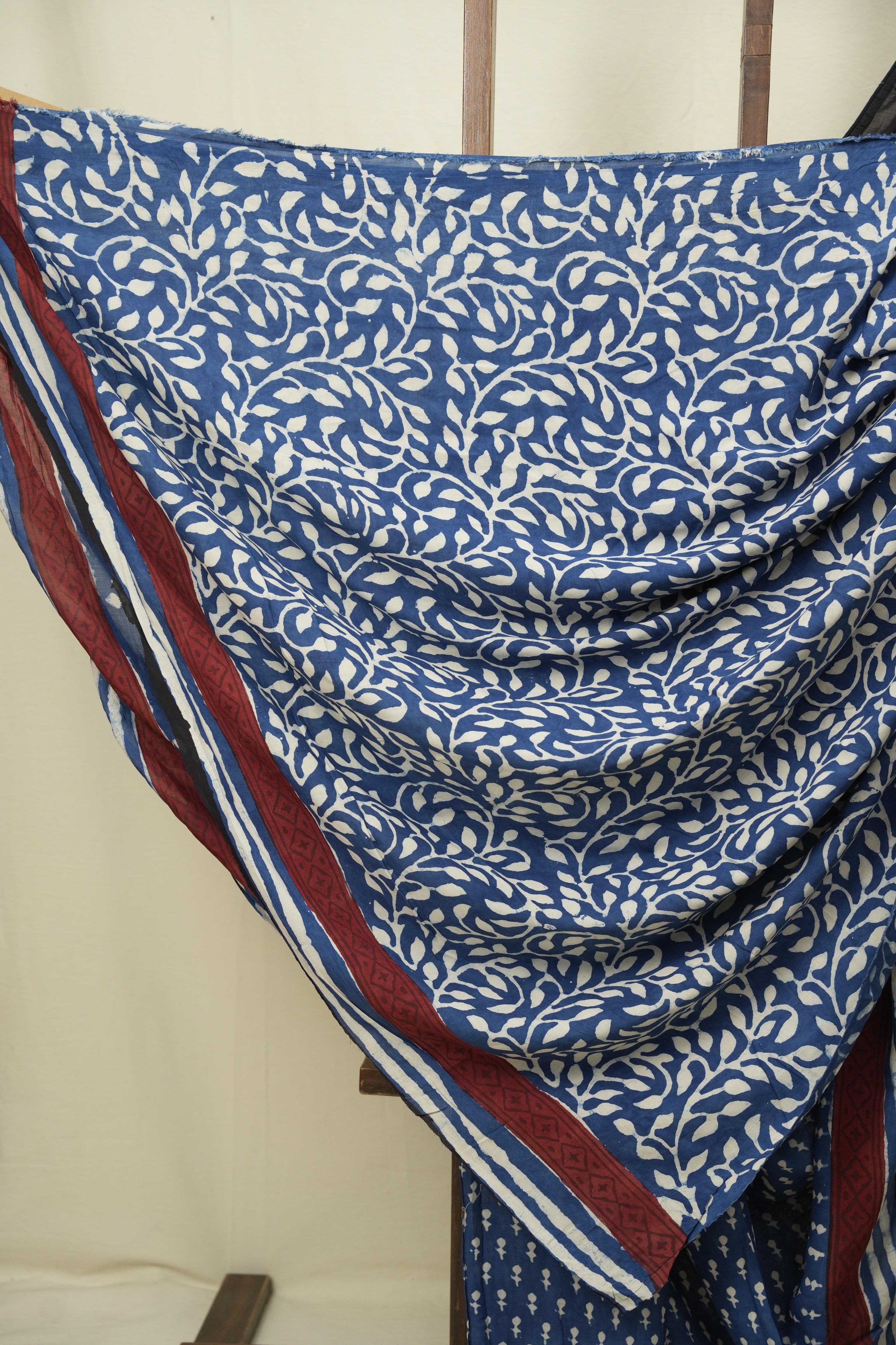 Blue HBP Modal Silk Saree - SRBSMS696