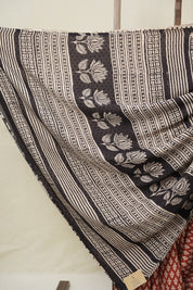 Maroon HBP Modal Silk Saree - SRMMSS588