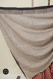 Maroon HBP Modal Silk Saree - SRMMSS588