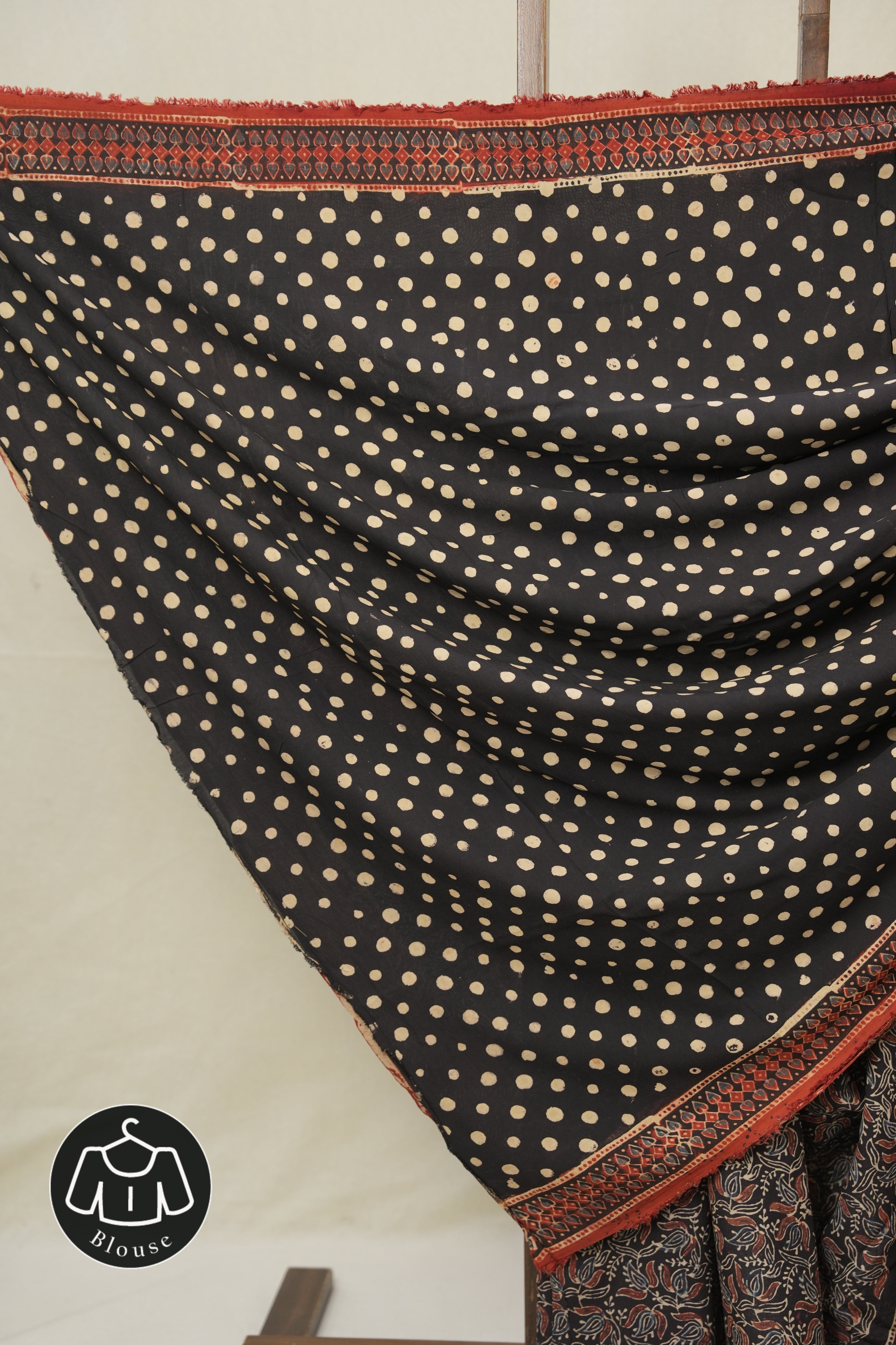 Black HBP Modal Silk Saree - SRBMSS649