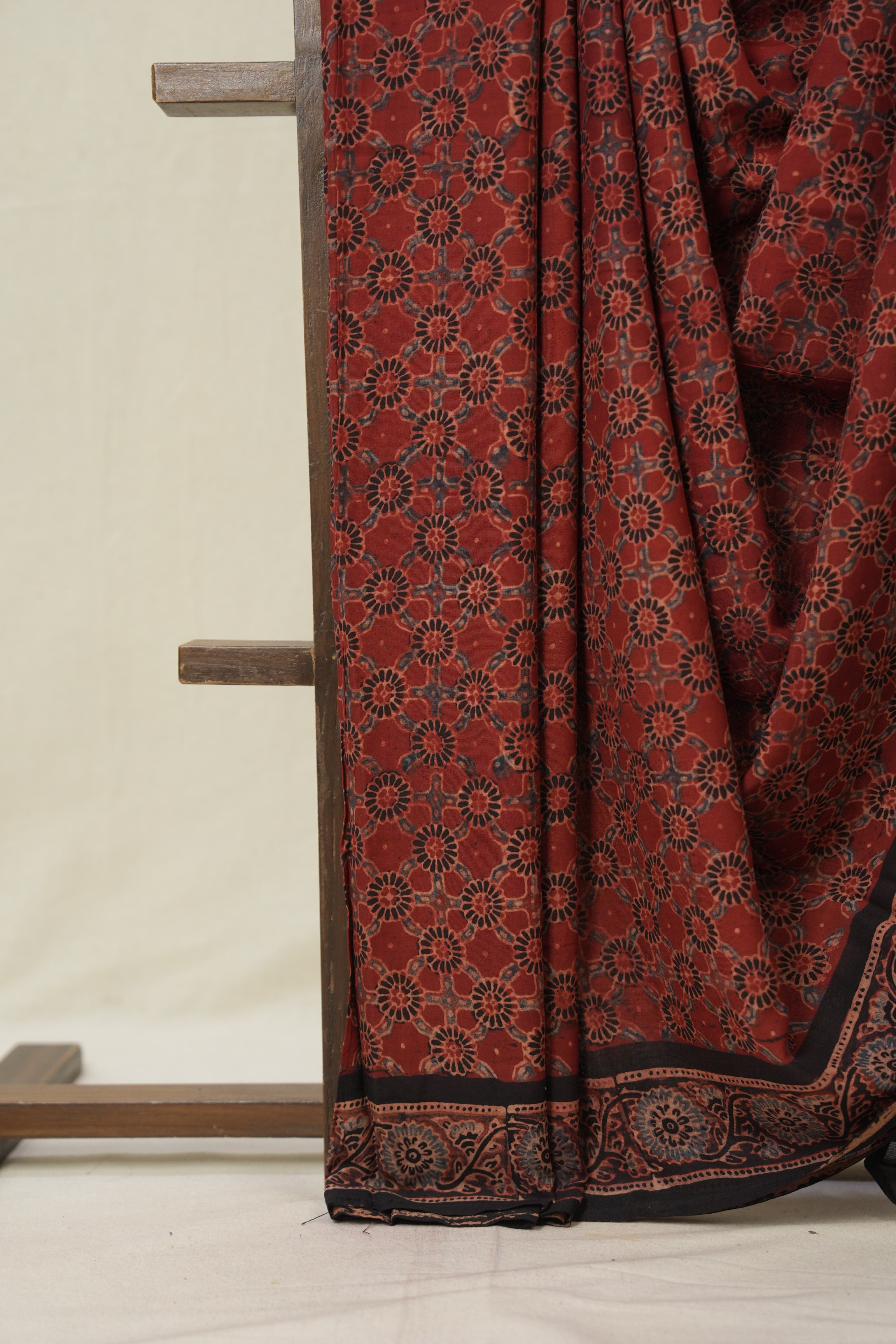 Maroon HBP Modal Silk Saree - SRMMSS650