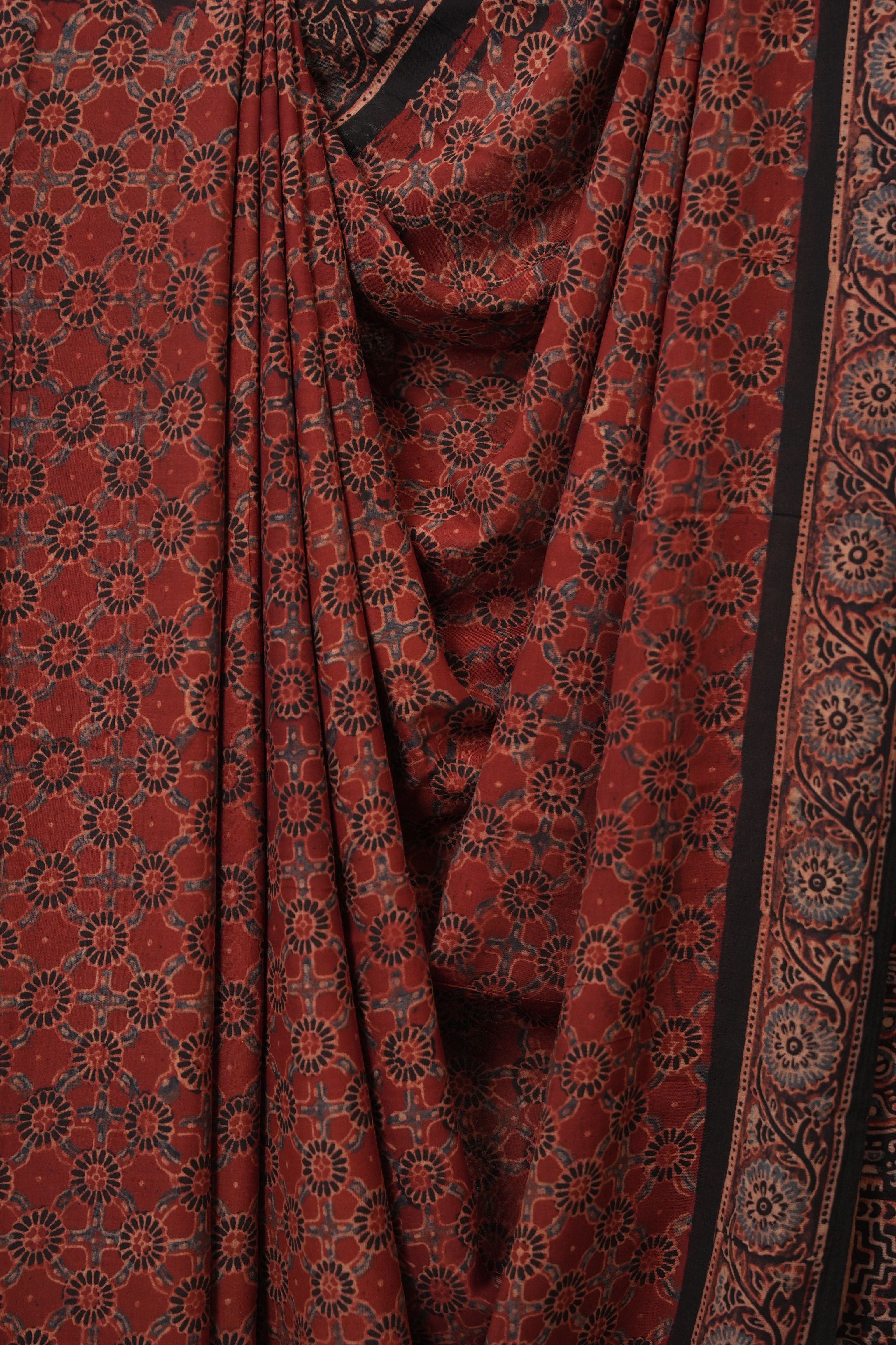 Maroon HBP Modal Silk Saree - SRMMSS650
