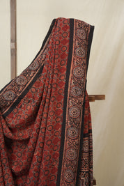 Maroon HBP Modal Silk Saree - SRMMSS650