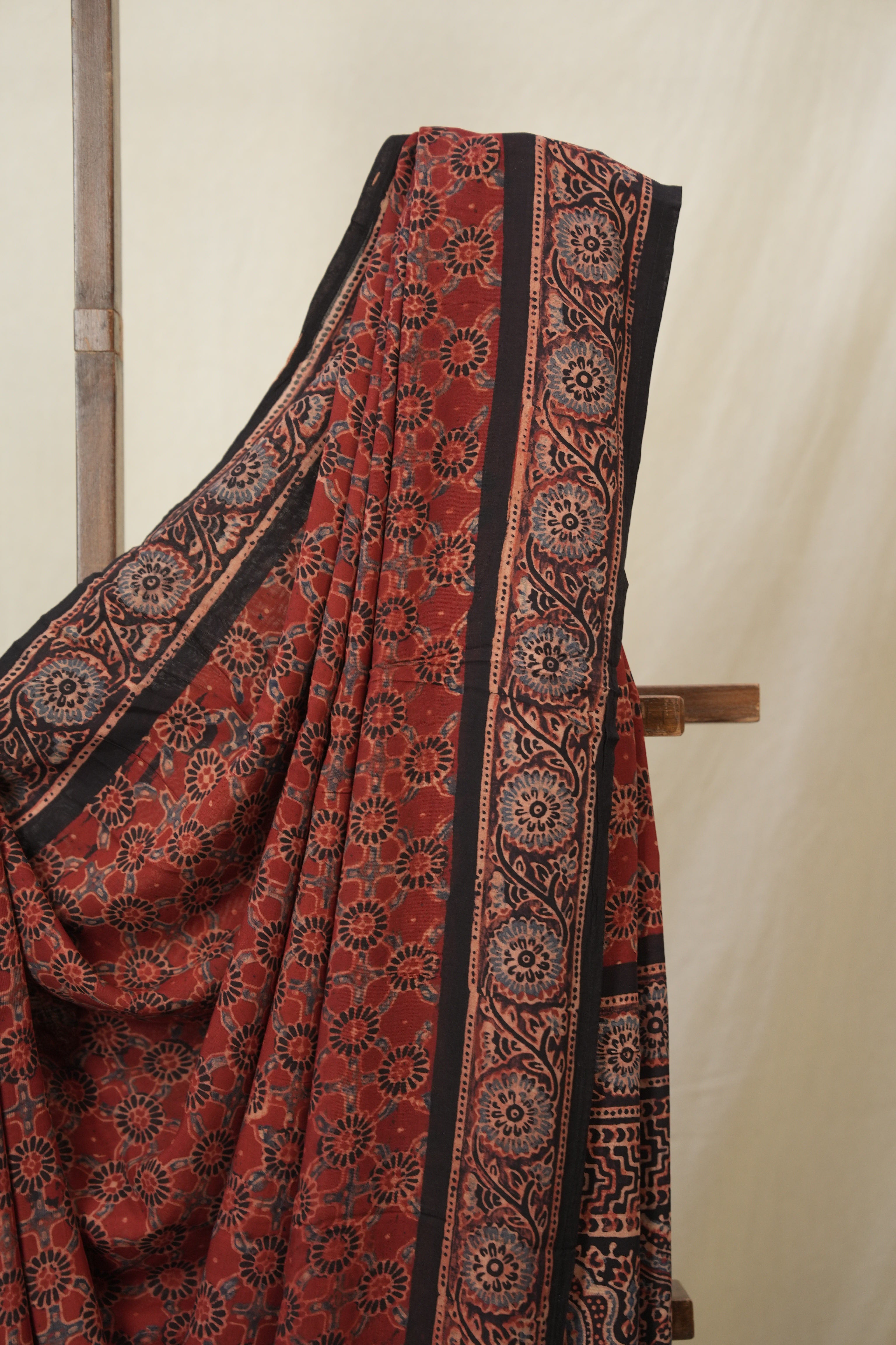 Maroon HBP Modal Silk Saree - SRMMSS650