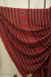 Red HBP Modal Silk Saree - SRRSMS691