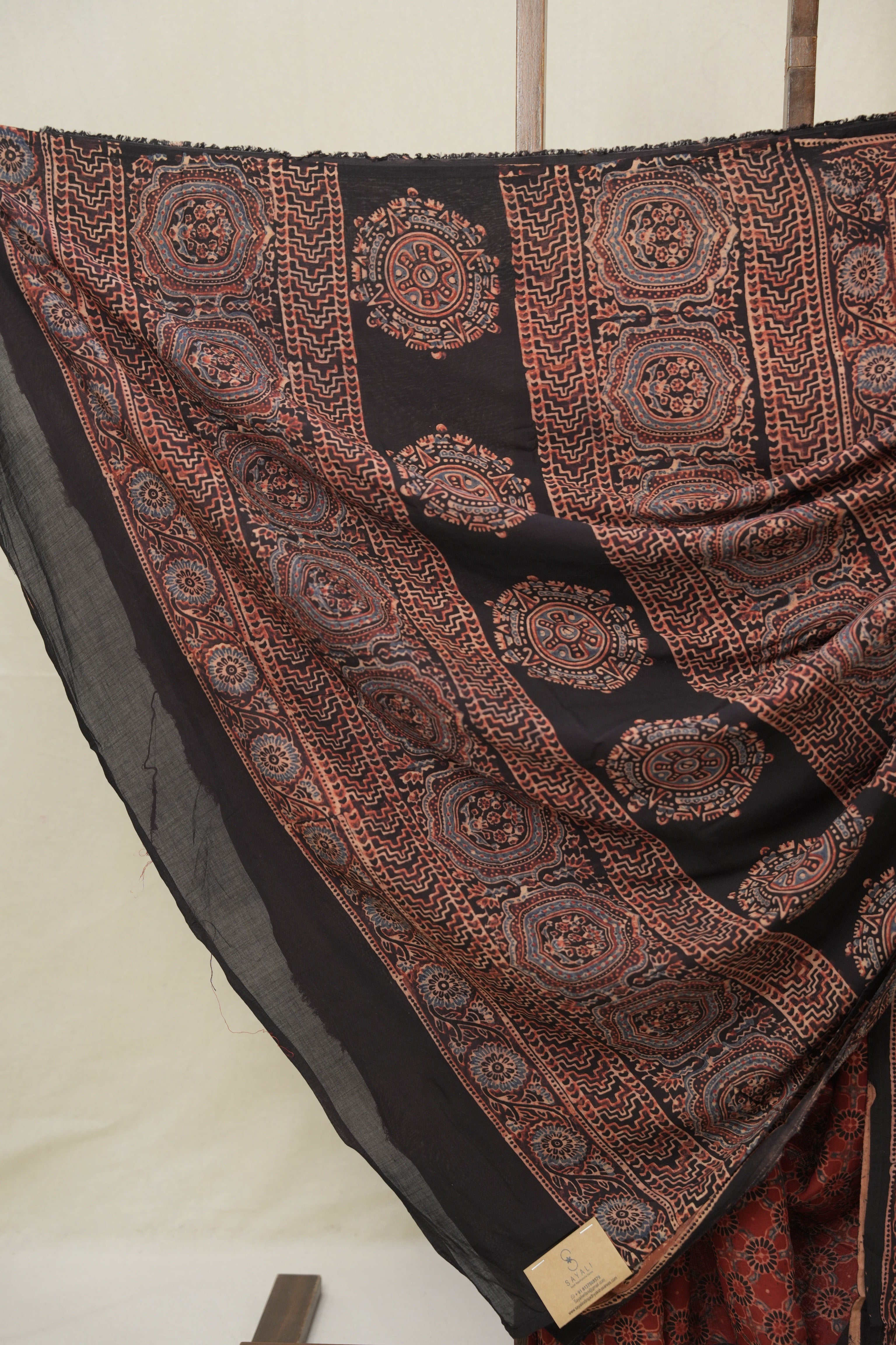 Maroon HBP Modal Silk Saree - SRMMSS650