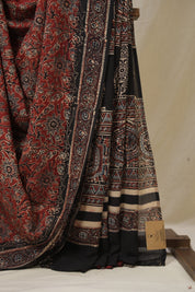 Maroon HBP Modal Silk Saree - SRMMSS648