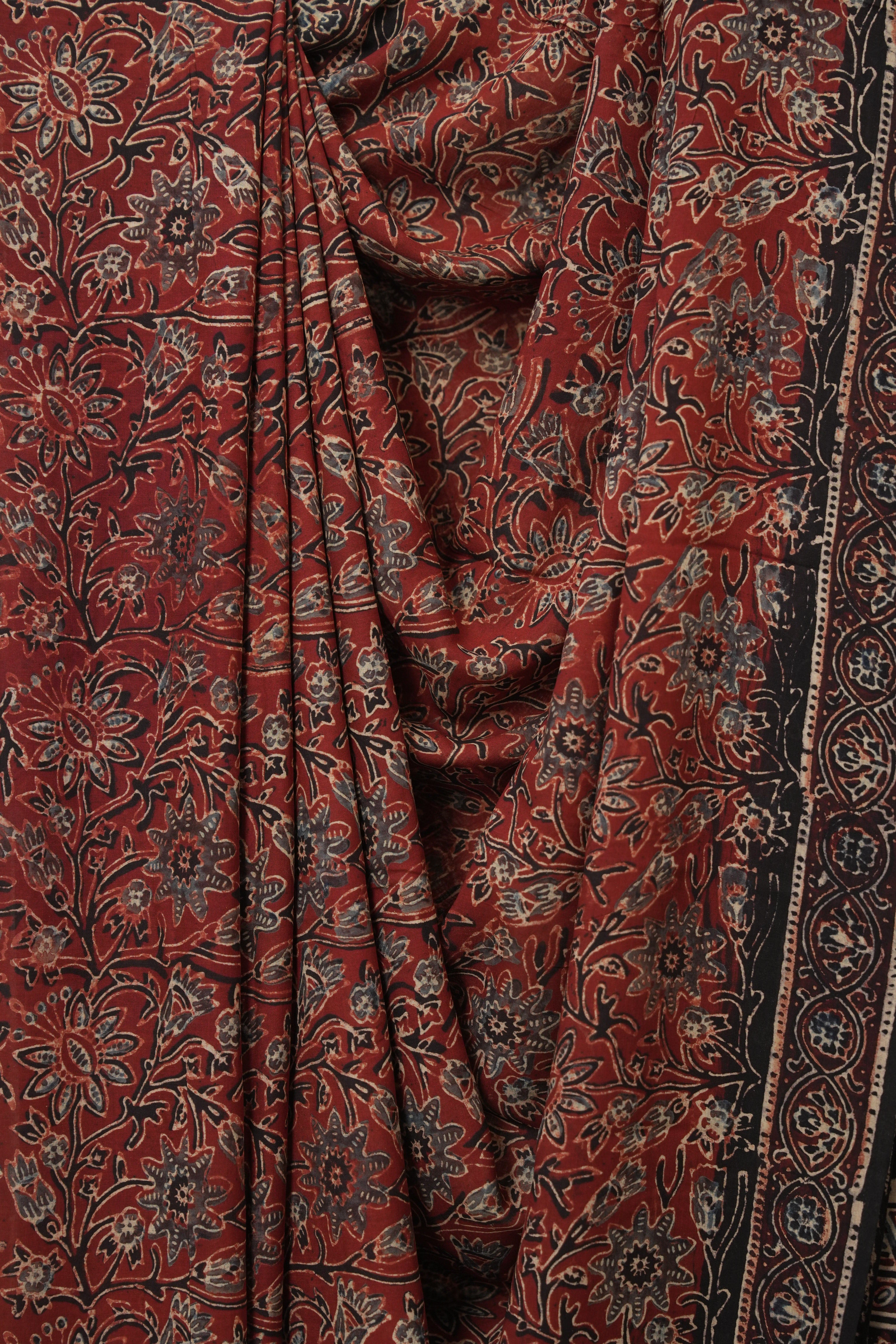 Maroon HBP Modal Silk Saree - SRMMSS648