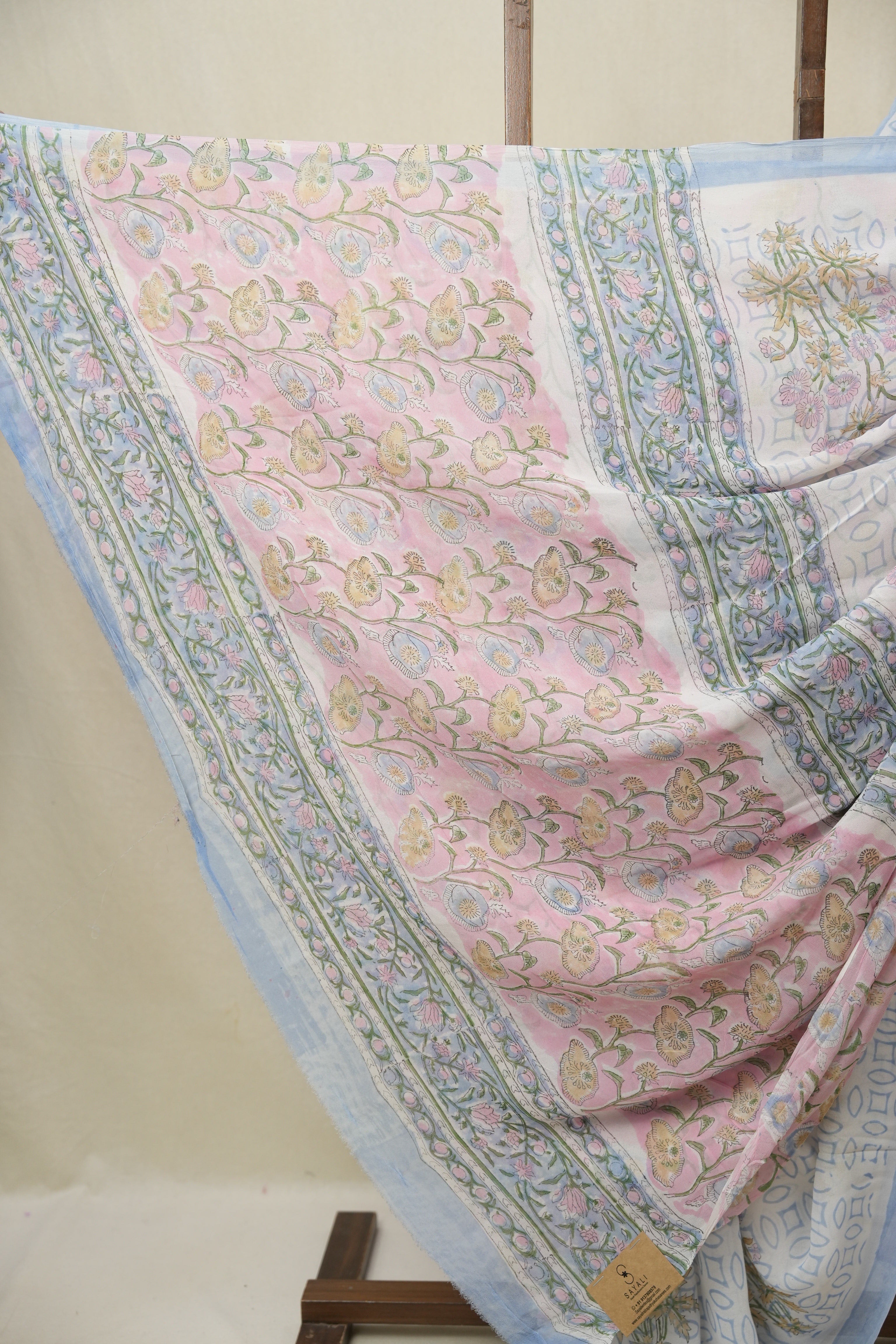 White HBP Georgette Saree - SRWHGS45