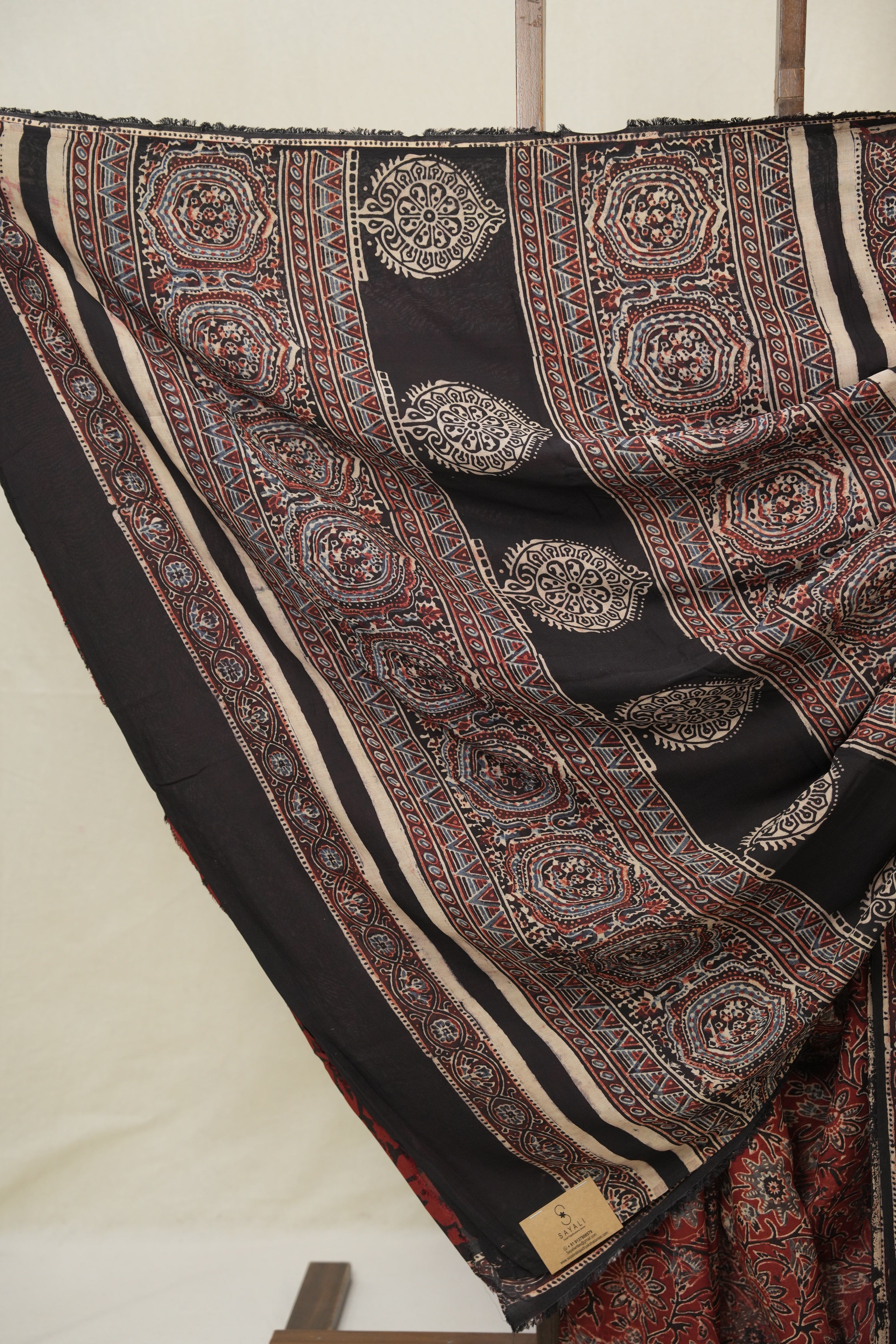 Maroon HBP Modal Silk Saree - SRMMSS648