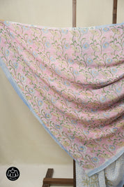 White HBP Georgette Saree - SRWHGS45
