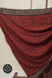 Maroon HBP Modal Silk Saree - SRMMSS648