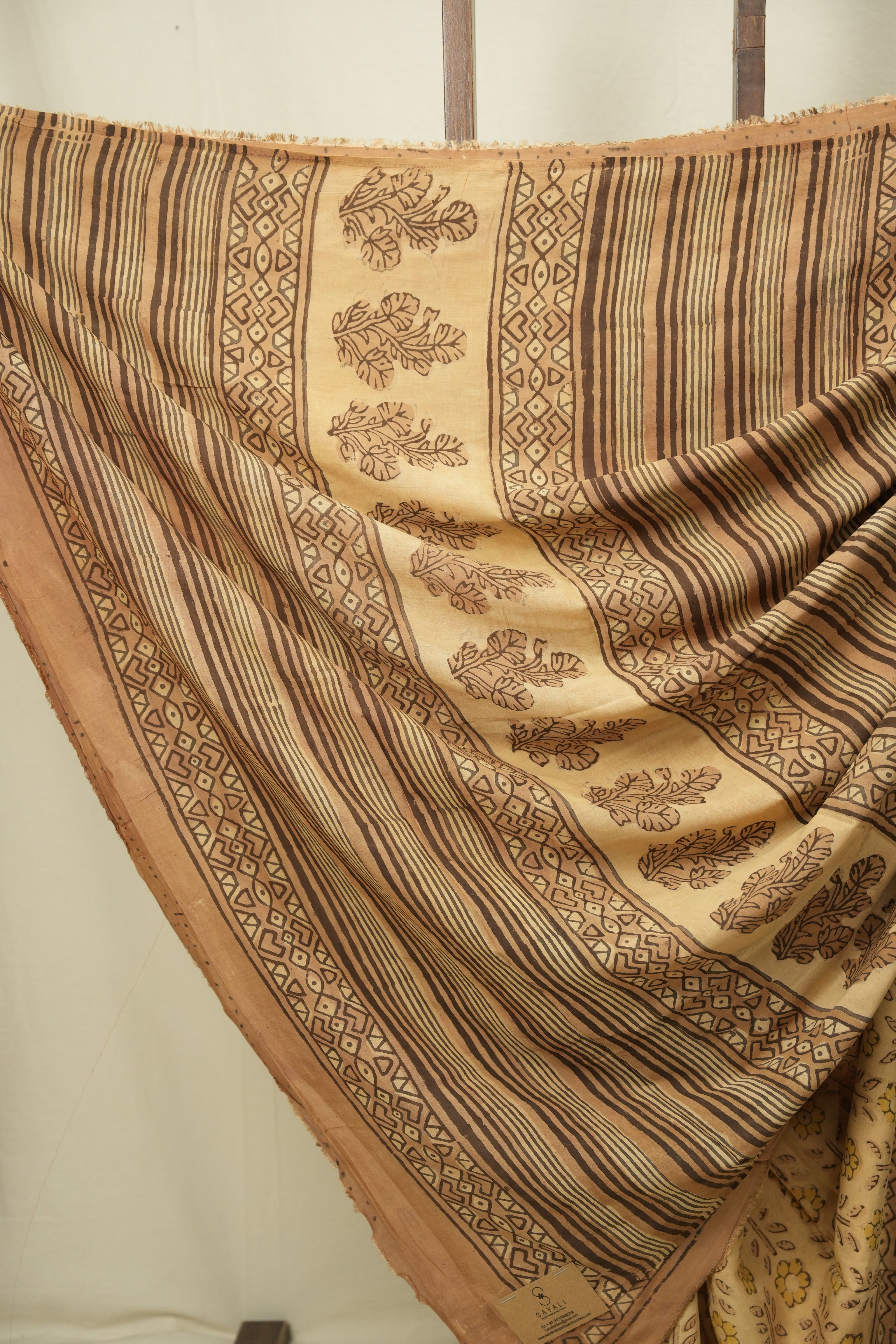 Light Brown HBP Modal Silk Saree - SRLBSMS690