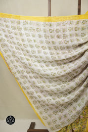 Yellow HBP Georgette Saree - SRYHGS46