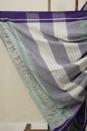 Emrald Green Big Checks Cotton Patteda Anchu Saree - SREGPAS305