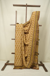 Light Brown HBP Modal Silk Saree - SRLBSMS689