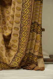 Light Brown HBP Modal Silk Saree - SRLBSMS689