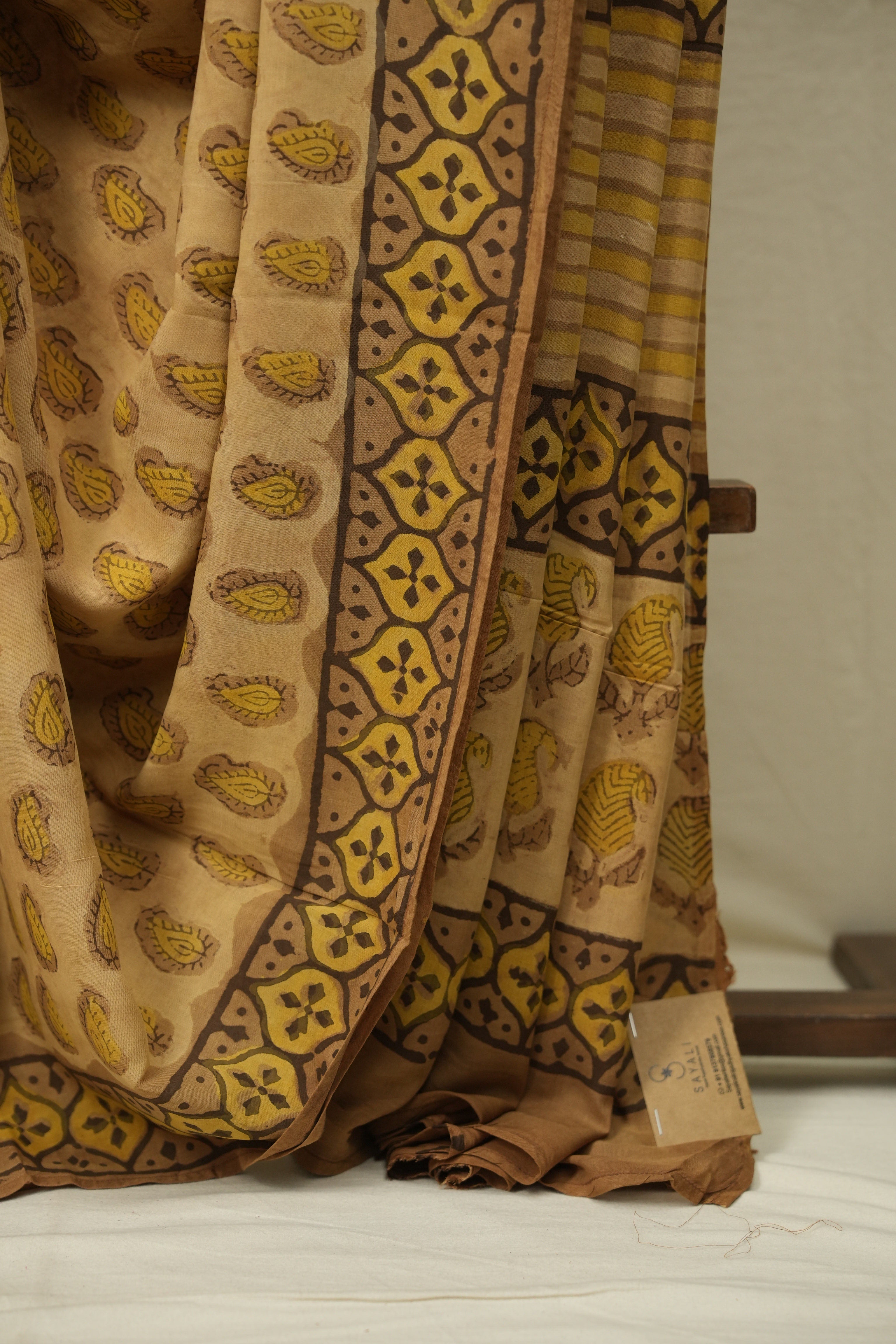 Light Brown HBP Modal Silk Saree - SRLBSMS689