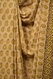 Light Brown HBP Modal Silk Saree - SRLBSMS689