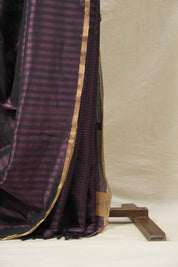 Purple Maheshwari Tissue Saree  - SRPMTS376