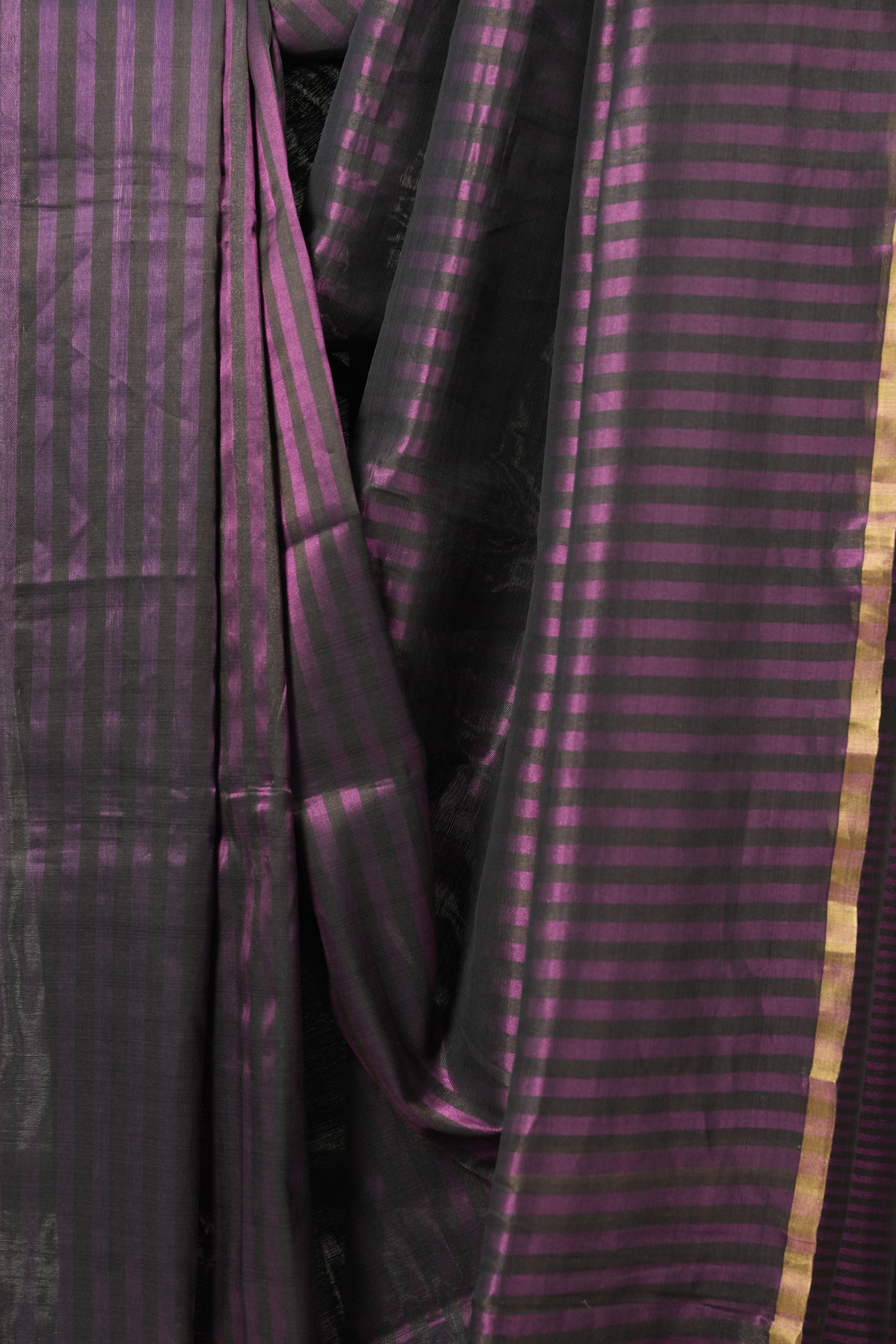 Purple Maheshwari Tissue Saree  - SRPMTS376