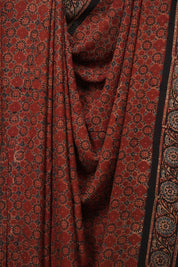 Maroon HBP Modal Silk Saree - SRMSMS688