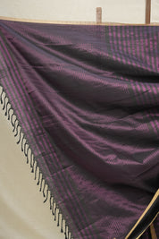 Purple Maheshwari Tissue Saree  - SRPMTS376
