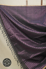 Purple Maheshwari Tissue Saree  - SRPMTS376