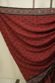Maroon HBP Modal Silk Saree - SRMSMS688