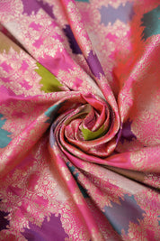 Pink Banarasi Silk Saree - Saavari - SSPBSS62