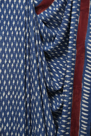 Indigo HBP Modal Silk Saree - SRLBSMS686