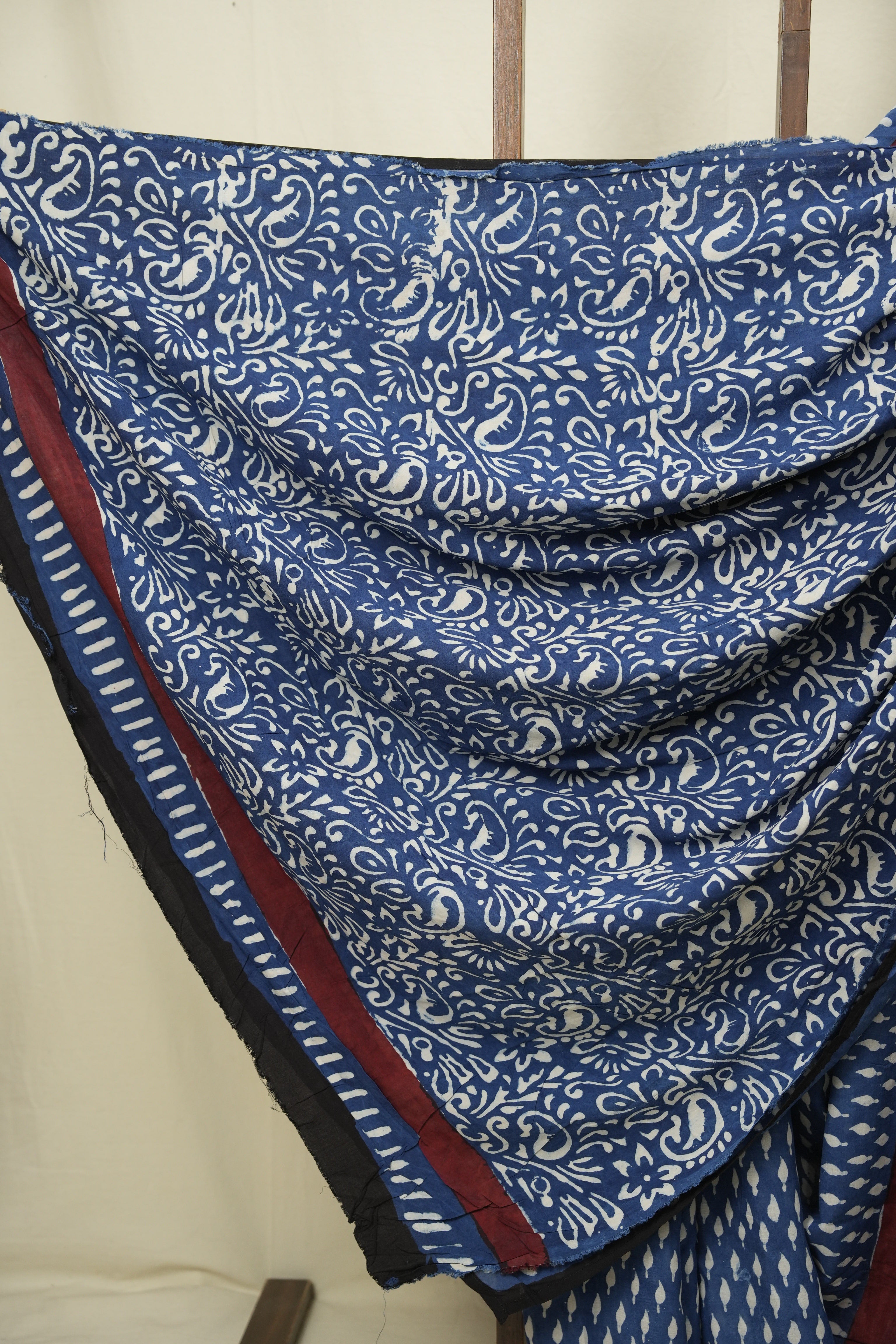 Indigo HBP Modal Silk Saree - SRLBSMS686