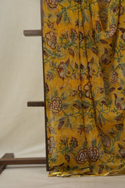 Yellow HBP Chiffon Saree - SRYHCS23