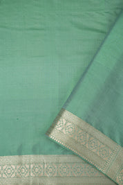 Mint Green Banarasi Silk Saree - Saavari - SSMGBSS67