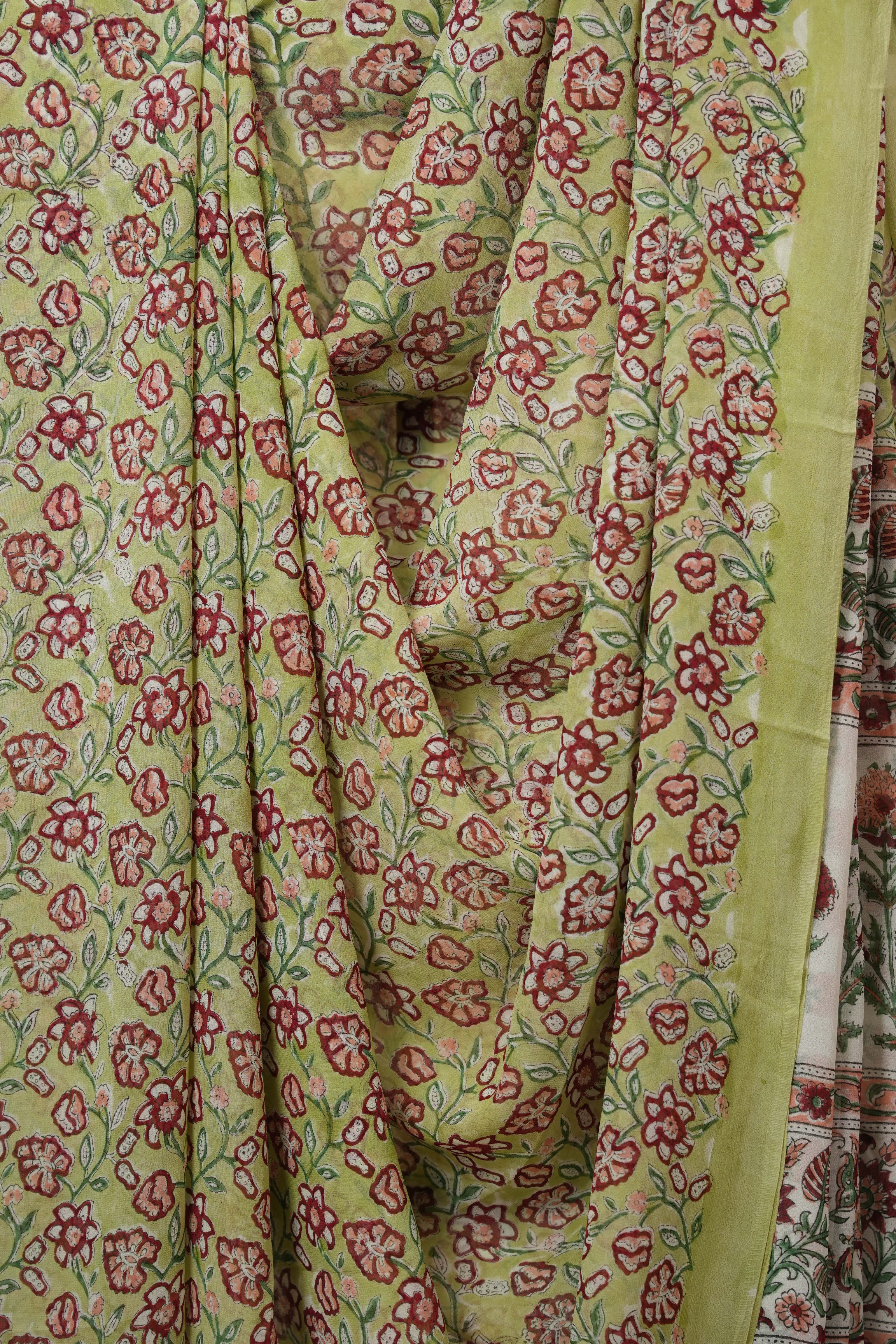 Green HBP Georgette - SRGHGS39