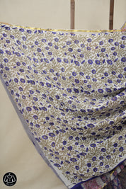 Blue HBP Chiffon Saree - SRBHGS13