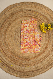 Yellow HBP Cotton Sleevless Blouse-SRYCSB128