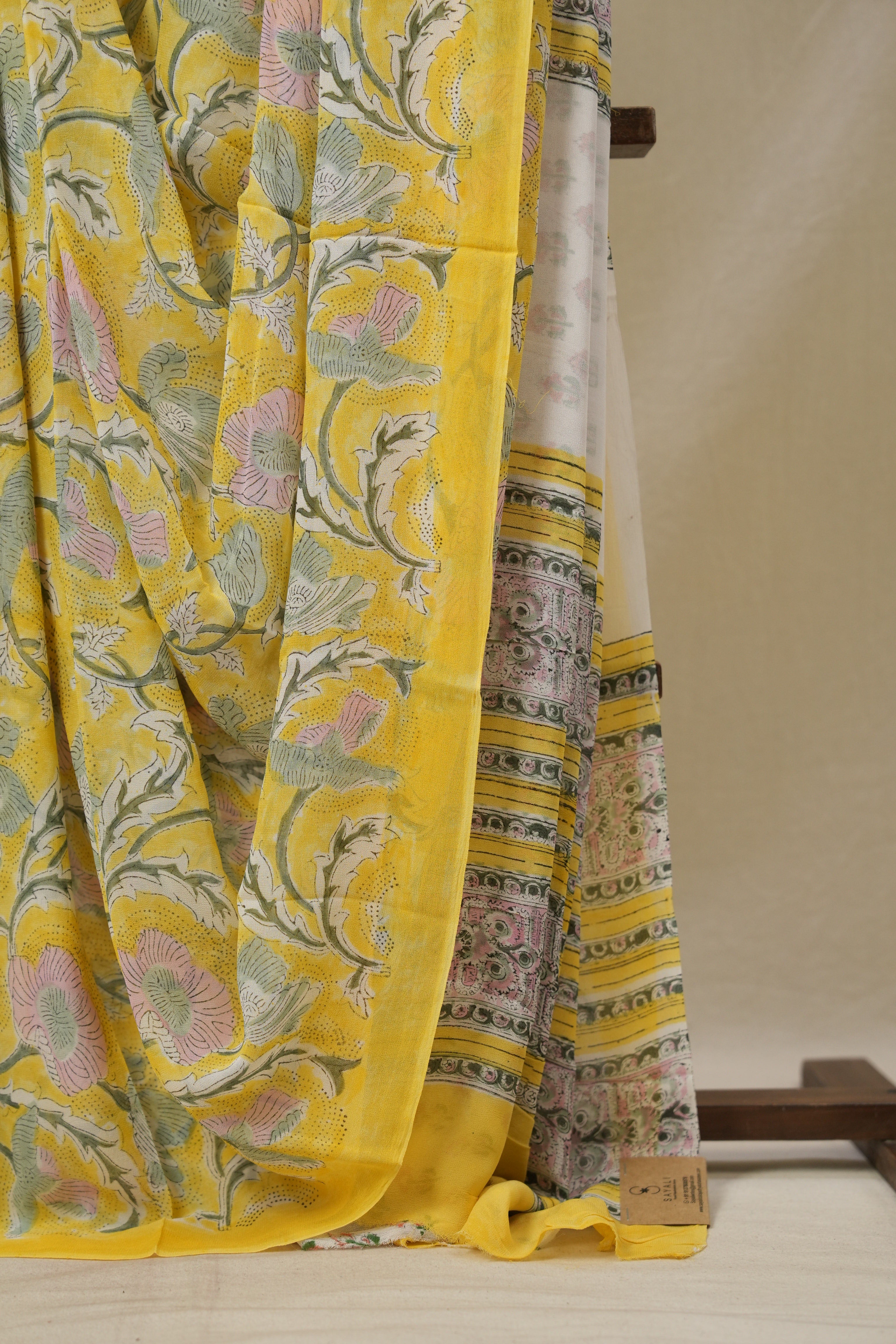Yellow HBP Georgette - SRYHGS38