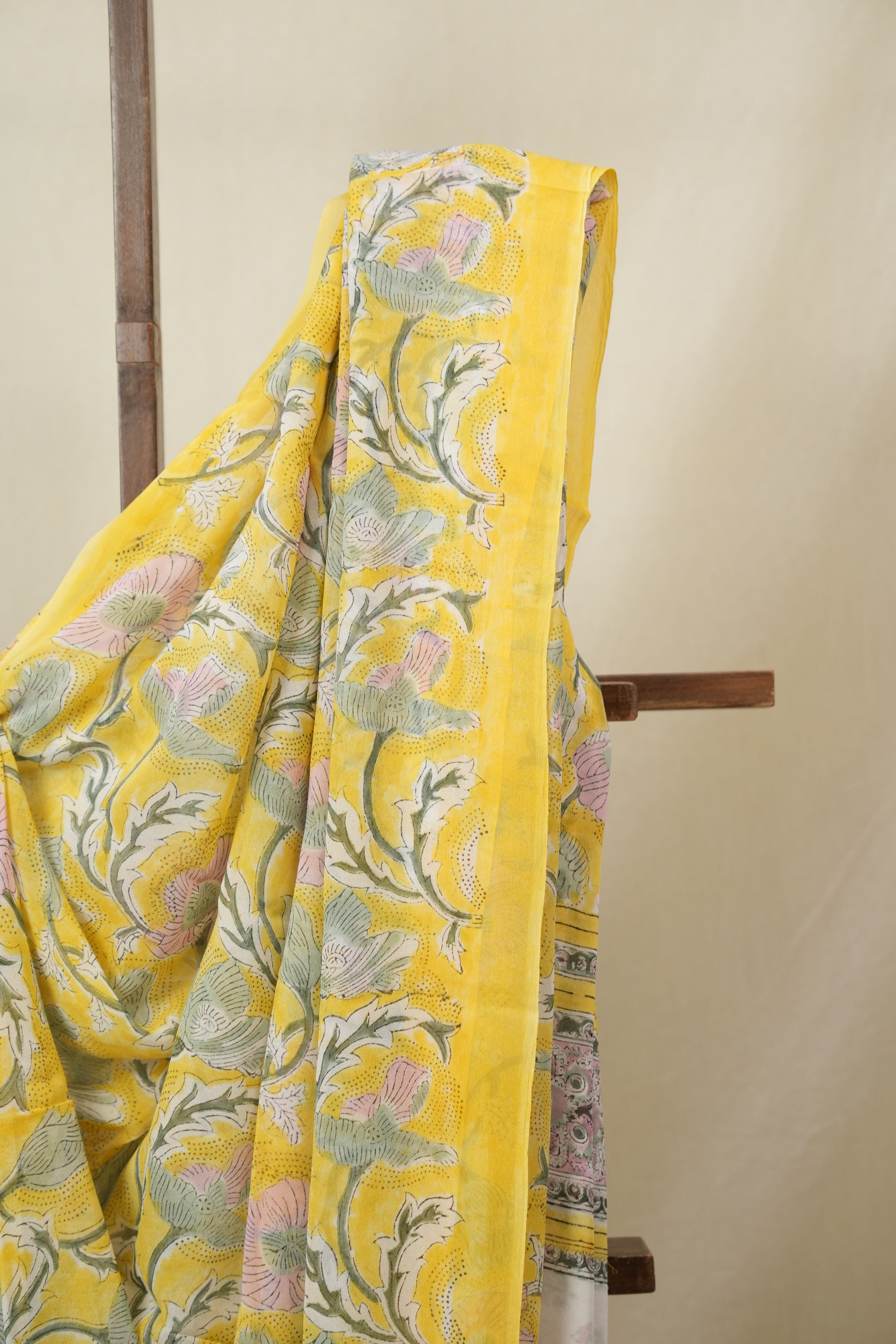 Yellow HBP Georgette - SRYHGS38