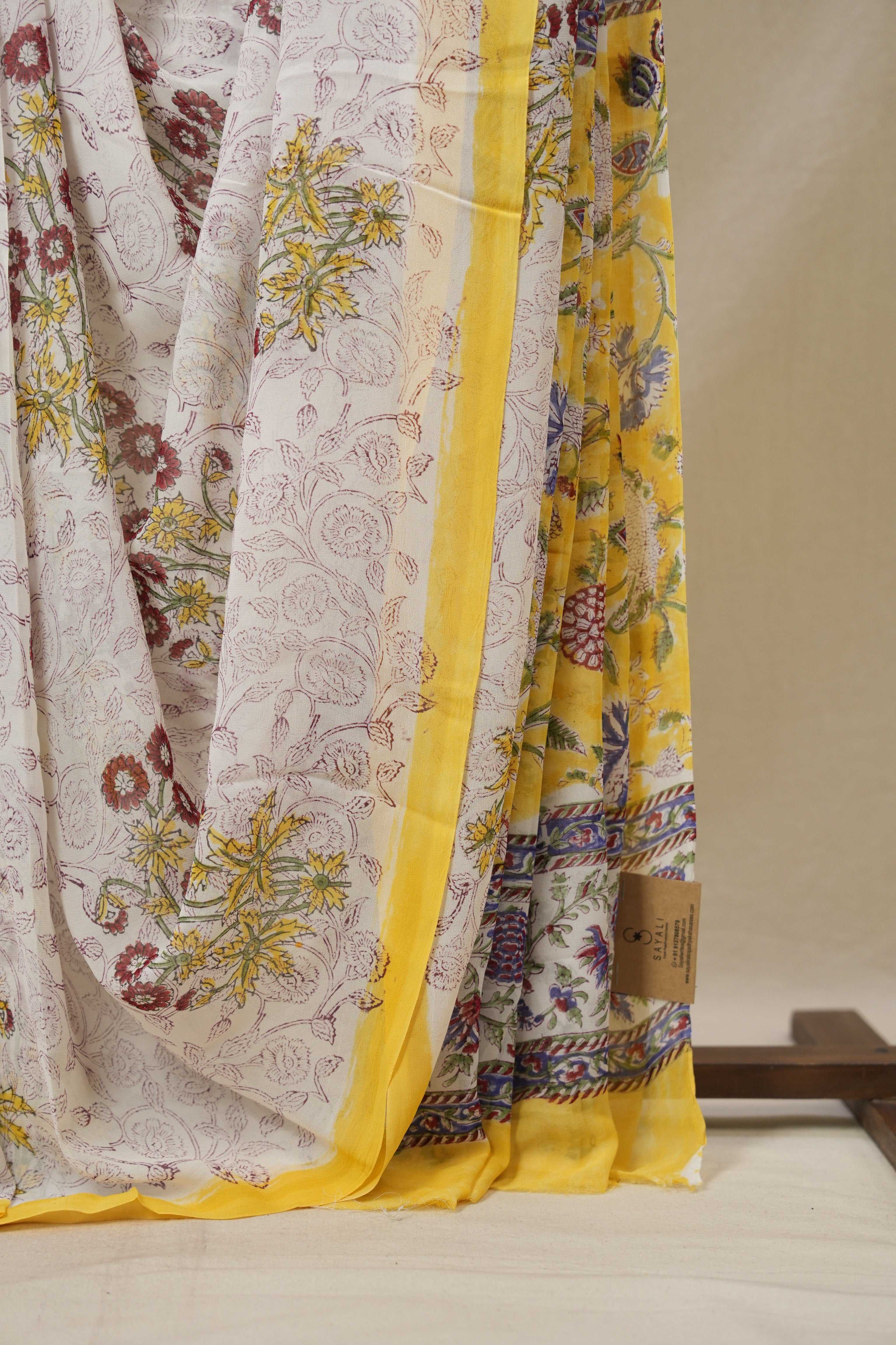 White HBP Georgette - SRWHGS36