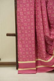 Pink HBP Cotton Saree - SRPCS3472