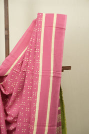 Pink HBP Cotton Saree - SRPCS3472