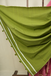 Pink HBP Cotton Saree - SRPCS3472