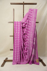 Pink HBP Cotton Saree - SRPCS3137