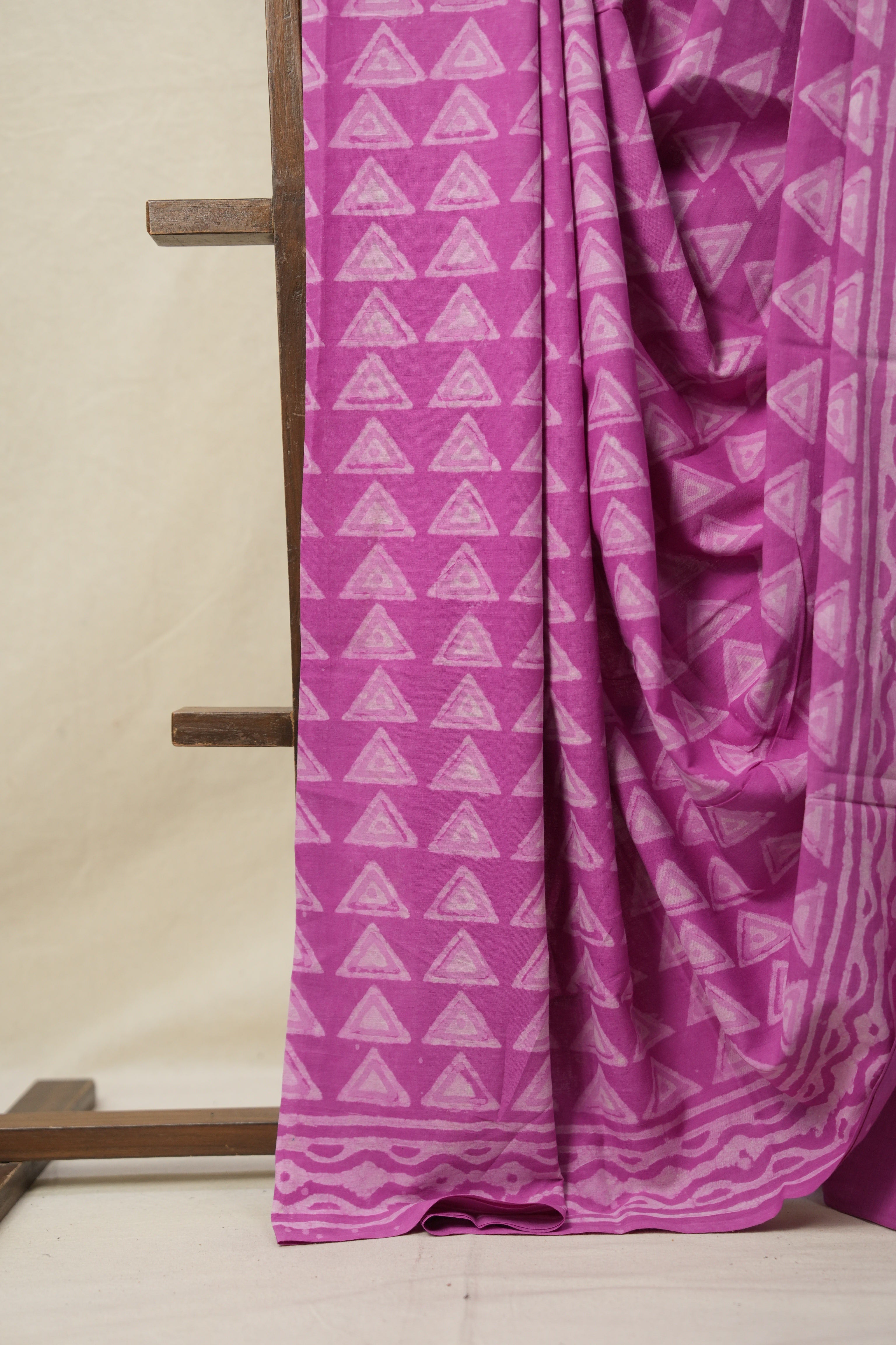 Pink HBP Cotton Saree - SRPCS3137