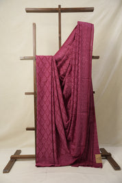 Beet Root Red HBP Cotton Saree - SRBRRCS3133